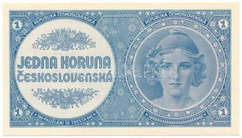Csehszlovákia 1946. 1K T:UNC,AU Czechoslovakia 1946. 1 Koruna C:UNC,AU  Krause P#58