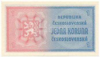 Csehszlovákia 1946. 1K T:UNC,AU
Czechoslovakia 1946. 1 Koruna C:UNC,AU 
Krause P#58