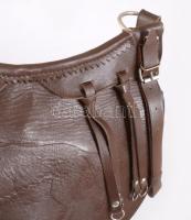Bőr női táska, 26x38 cm
