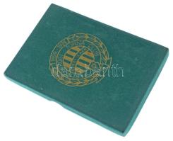 1974. "Ferencvárosi Torna Club 1899-1974" meghívó lemezplakett az FTC Stadion megnyitása a...