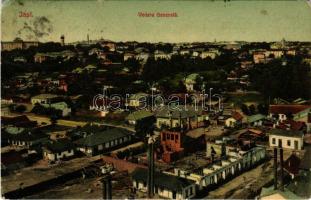 1911 Iasi, Jasi, Jassy, Jászvásár; Vedere generala / general view, ruined buildings (tear)