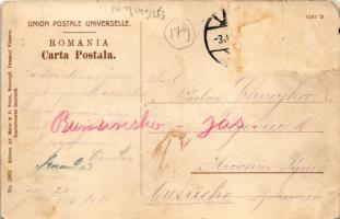 1911 Iasi, Jasi, Jassy, Jászvásár; Vedere generala / general view, ruined buildings (tear)