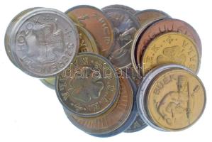 18db-os újévi "BÚÉK szerencsepénz" zseton tétel T:vegyes