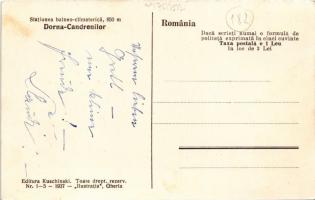 Dorna Candrenilor, Dornakandren, Dorna Kandreny, Bad Kandreny (Bukovina, Bucovina, Bukowina); Podul ...