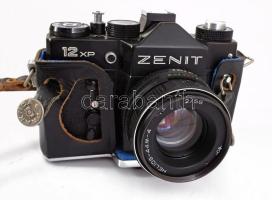 cca 1980-1990 Zenit 12XP fényképezőgép, tokban,