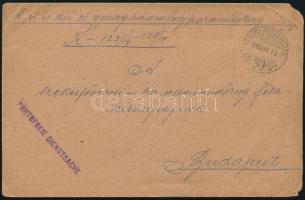 1915 Tábori posta levél / Field post cover "TP 99"