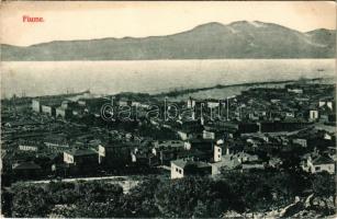 1916 Fiume, Rijeka; látkép / view