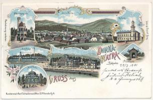 1901 Vatra Dornei, Dornavátra, Bad Dorna-Watra (Bukovina, Bucovina, Bukowina); Falkenhaynquelle, Rat...