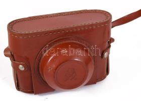 Smena 2 fényképezőgép, f: 1:4,5 4 cm objektívvel, tokkal