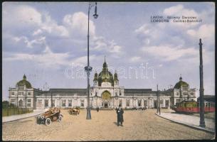 1918 Tábori posta képeslap / Field postcard "K.u.k. Staffel" + "EP 185"