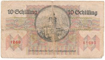 Ausztria 1946. 10Sch "1268 51640" T:VG
Austria 1946. 10 Schilling "1268 51640" ...