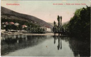 Oravicabánya, Oravica, Oravicza, Oravita; Kistó részlet. Káden József kiadása / Partie vom kleinem T...