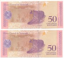 Venezuela 2018. 50B (2x) sorszámkövetők "C71432449 - C71432450" T:UNC
Venezuela 2018. 50 ...