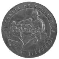 Románia 1930 k. "Medalia de Salvare la Inundaţie / Federaţia Pompierior al Judeţului Arad (Árví...