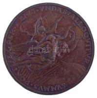 Vatikán 1942. "XII. Pius pápa" kétoldalas bronz emlékérem. Szign.: Aurelio Mistruzzi. &quo...