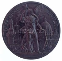 Vatikán 1944. "XII. Pius pápa" kétoldalas bronz emlékérem. Szign.: Aurelio Mistruzzi. &quo...