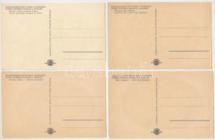 Poznan, Posen - 8 pre-1945 town posctards from a series