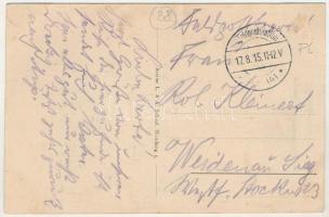 1915 Kolno, Grichisch kath. Kirche. L. &amp; A. Schaul / Greek Catholic church + "K. D. Fel...