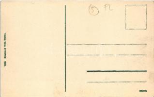 Kolobrzeg, Ostseebad Kolberg; Promenade am Frühkonzertplatz, Conditorei / street and confectionery s...