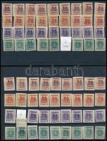 Olasz helyi kiadások 1918 70 klf bélyeg a 72 darabos sorból / Italian local editions 1918 70 differe...