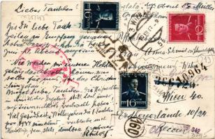 1943 Oravicabánya, Oravica, Oravicza, Oravita; látkép / general view. photo (EK)