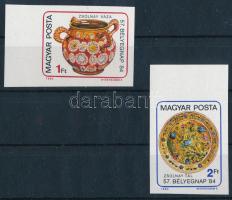 1984 Bélyegnap vágott ívszéli sor