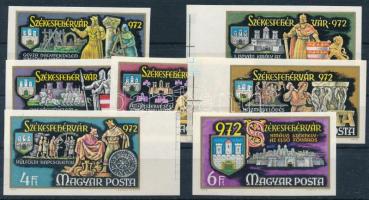 1972 Székesfehérvár vágott sor (4.000)