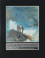 Istókovits Kálmán (1898-1990): II. világháborús rajz. Tempera, papír, jelezve jobbra lent: Istokovit...