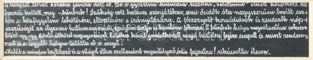 Istókovits Kálmán (1898-1990): II. világháborús rajz. Tempera, papír, jelezve jobbra lent: Istokovit...