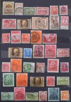 Bélyegzés gyűjtemény 3 db berakóban, háború előtti bélyegzések kb 600 klf településről, Budapest nél...