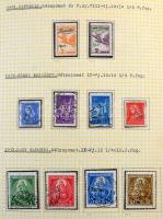 1871-1944 Gyűjtemény a Réznyomattól kevés hiánnyal albumban (~500.000) / Almost complete collection ...