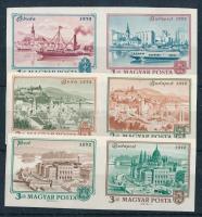 1972 Óbuda-Buda-Pest vágott sor párokban (5.000)