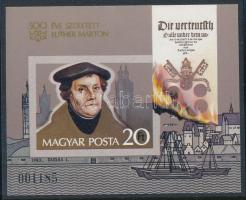 1983 Martin Luther vágott blokk (4.000)