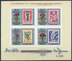 1971 Bélyegnap (44.) vágott blokk (5.000)