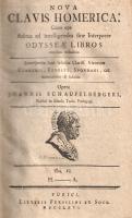 Schaufelberger, Johannes: 
Nova clavis Homerica: Cujus ope Aditus ad intelligendos sine Interprete ...