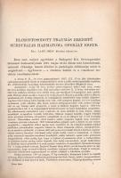 Az Orvosképzés folyóirat XXIX. évfolyamának különszámai 1-3. (1939).
1. különszám: Bakay-füzet. Tan...