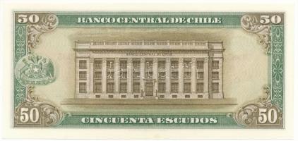 Chile DN(1967-1970) 50E "C8 0985935" T:AU
Chile ND(1967-1970) 50 Escudos "C8 0985935...