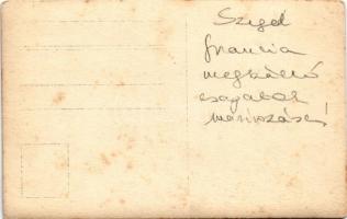 1919 Szeged, Feith Ignácz és Grasz János üzlete, az Antant francia gyarmati (szenegáli) katonáinak f...