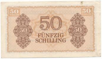 Ausztria 1944. Szövetséges megszállás 50Sch "C30 076014" T:AU sarokhajlások
Austria 1944....