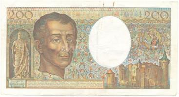 Franciaország 1982. 200Fr "M.013 771152" T:F
France 1982. 200 Francs "M.013 771152&q...