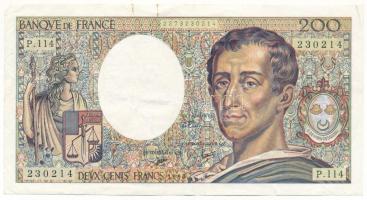 Franciaország 1990. 200Fr "P.114 230214" T:F
France 1990. 200 Francs "P.114 230214&q...