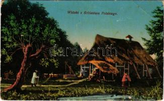 Widok z Królestwa Polskiego / View from the Kingdom of Poland. Polish folklore + "M. kir. Viszt...