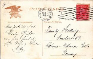 1908 New York City, The Bowery by night