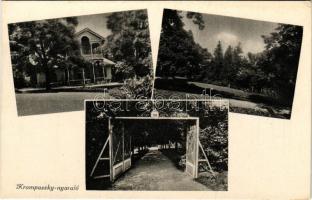 Budapest XII. Krompaszky nyaraló, svájci stílusú villa. Alkony utca 16. - Csillagvölgyi út 20. (EK)