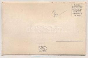 Kassa, Kosice; Fő utca, Adriányi és Marko üzlete, automobilok. leporellolap 10 kis képpel / main str...