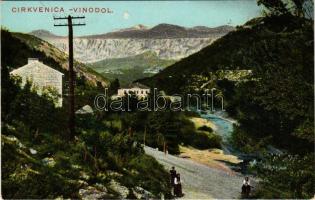 Crikvenica, Cirkvenica; Vinodol / valley. Quarn. Nr. 122. Aut. Ed. Feitzinger's Kunstverlag (Rb...