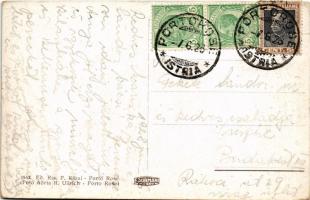 1928 Portoroz, Porto Rose, Portorose; panorama / view (surface damage)