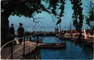 Abbazia, Opatija; Nord Strand / strand / beach. Purger &amp; Co