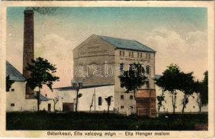 1927 Bátorkeszi, Bátorove Kosihy, Bátorove Kesy, Vojnice; Ella valcovy mlyn / Ella hengermalom. Stra...