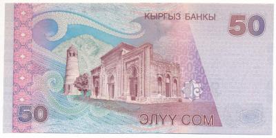 Kirgizisztán 2002. 50S T:UNC
Kyrgyzstan 2002. 50 Som C:UNC
Krause 20